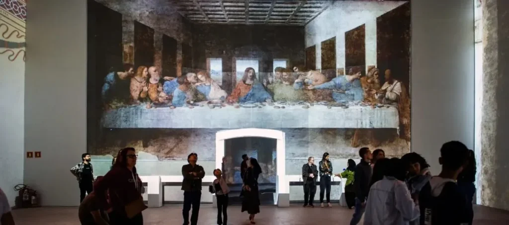 Centro de São Paulo abriga exposição imersiva sobre Lenardo da Vinci